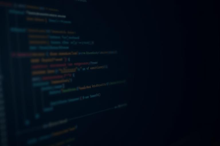 Screenshot van donkere code-editor waarin EduTech-repository wordt weergegeven