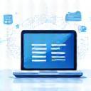 Pictogram voor e-learning platformontwikkeling